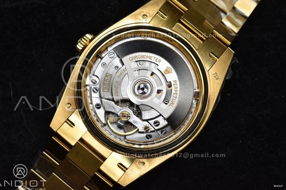 VR3255 Roman Bracelet Day On 1:1 President YG 228238 Gold Best Date 40 (Gain ARF Edition Weight) Dial 0121